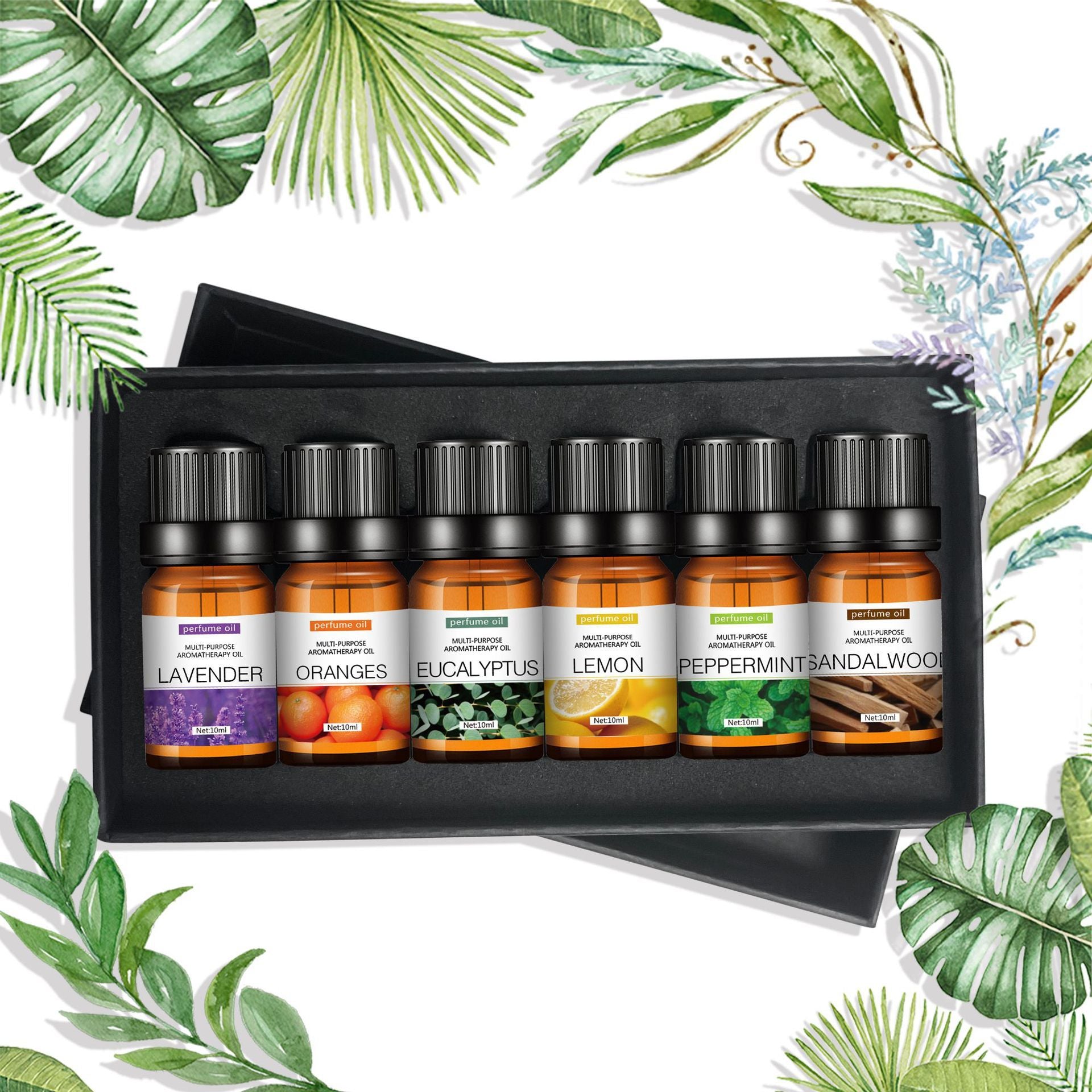 Aromatherapy Essential Oil 10ml Set - Extracted from the natural fragrance of plants - GLOWUP