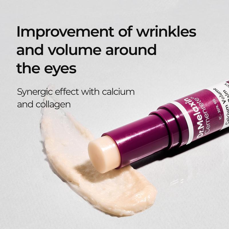 [Dr.Melaxin Official] Cemenrete Calcium Multi Balm - 30s Instant Eye Bag & Wrinkle Treatment - Anti-Aging Firming Stick