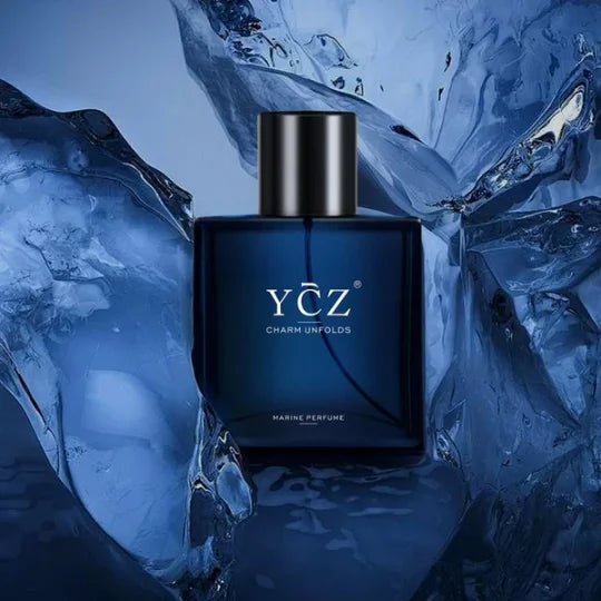 YCZ Perfumes Midnight Marine Eau De Parfum - Unisex 50ml Ocean Fresh Scent Premium Aromatic Woody Fragrance for Him & Her
