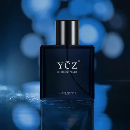 YCZ Perfumes Midnight Marine Eau De Parfum - Unisex 50ml Ocean Fresh Scent Premium Aromatic Woody Fragrance for Him & Her