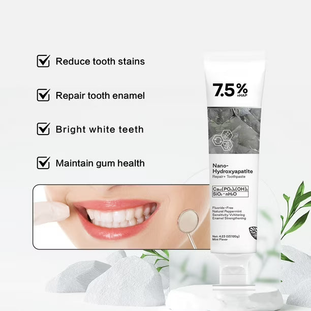 Nano Hydroxyapatite Teeth Strengthening Toothpaste - GLOWUP
