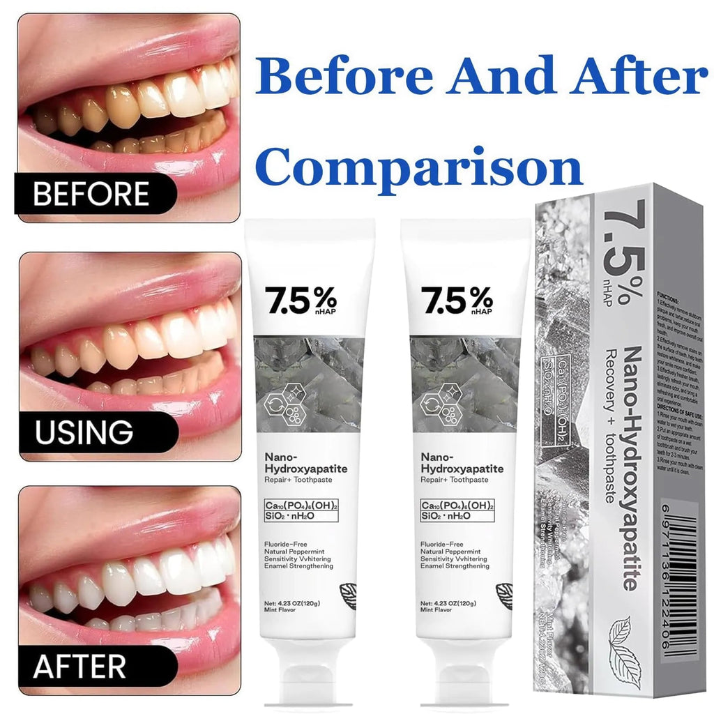 Nano Hydroxyapatite Teeth Strengthening Toothpaste - GLOWUP