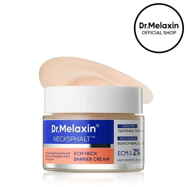 [Dr.Melaxin Official] Necksphalt ECM Neck Barrier Cream 50ml – Neck Firming & Wrinkle Care - GLOWUP