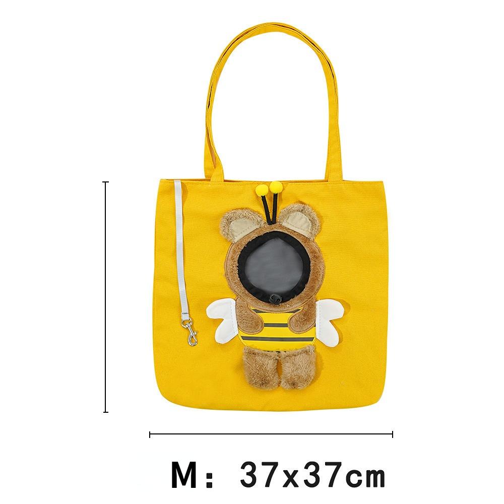 Portable multi-functional pet crossbody bag - perfect for outdoor travel and walks