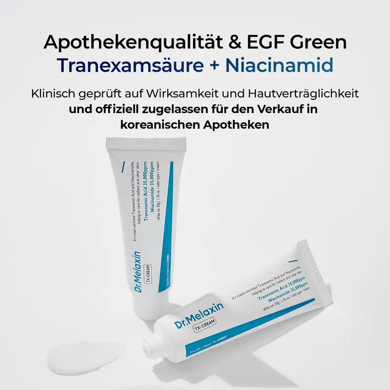 [Dr.Melaxin Official] TX Cream 50ml - Tranexamic Acid & Niacinamide for Dark Spots & Hyperpigmentation