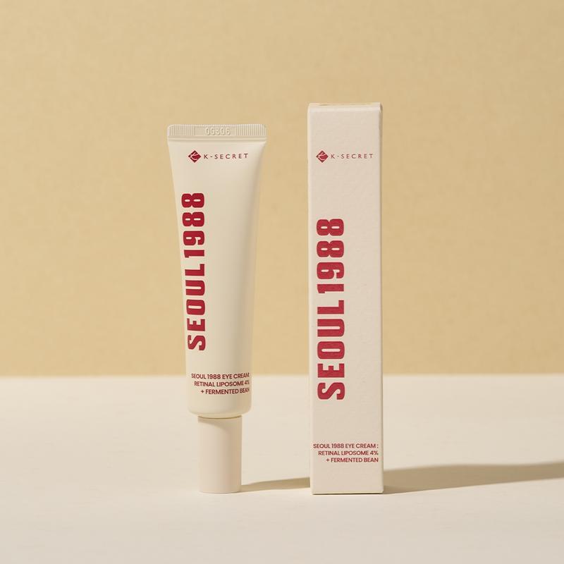 [KSECRET Official] SEOUL 1988 Eye Cream 30ml - Fermented Bean Complex for Maximum Elasticity - Clinical Eye Recovery - GLOWUP